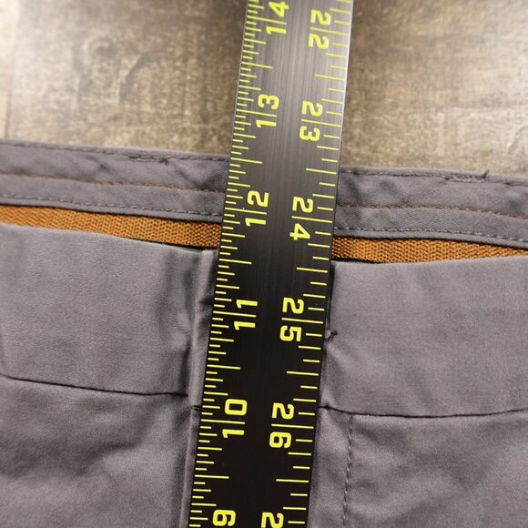 Tommy Bahama Chino Shorts men's 36 gray 10.5" inseam golf vacation beach lounge - Picture 5 of 9